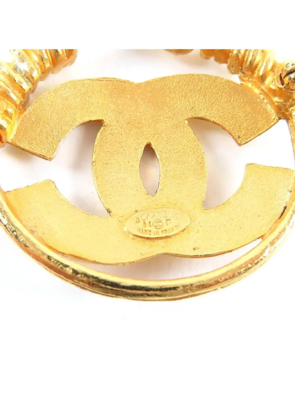 Chanel Cc Logo Brooch Metal #250074C10B
